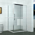 Shower Enclosure with Stainless Steel Guideway and Channels, Sliding Door, Strong Toughened Glass